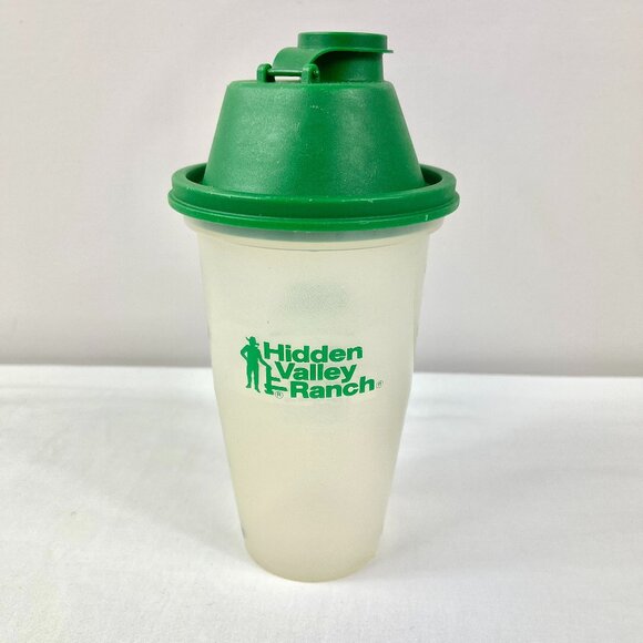 Vintage Hidden Valley Ranch Dressing Shaker With Wheel And Lid 16oz - Picture 1 of 6